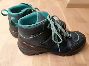 Quechua Wanderstiefel v. Decathlon, Damen, Gr. 38, blau, wasserdicht, MH120 - Bild 1 von 7