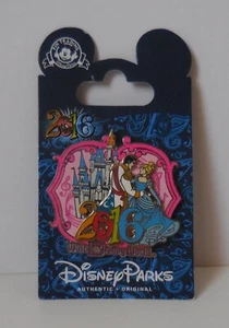 Disney Pin WDW 2016 Cinderella & Prince Charming Castle Pin - Picture 1 of 2