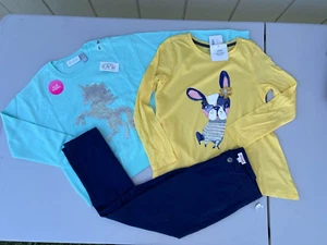 NEW Lot of 3 Place Sweater Gymboree Tee Pants SZ MM 7 / 8 - Picture 1 of 9