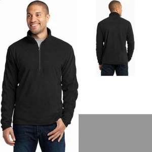 Chaqueta Pullover Port Authority ® Microfleece 1/2 Cremallera Para Hombre F224 Tallas XS-4XL - Imagen 1 de 19