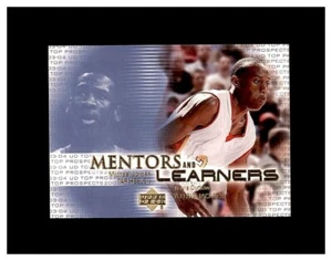 2003-04 Upper Deck Mentors And Learners # ML7 Michael Jordan Travis Outlaw Card - Picture 1 of 2