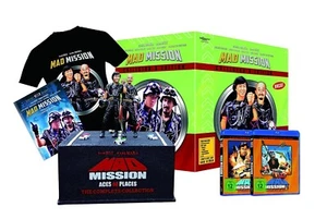 Mad Mission Collectors Edition Teile 1 + 5 inkl. Figur Shirt Blu Ray Box NEU OVP - Picture 1 of 1