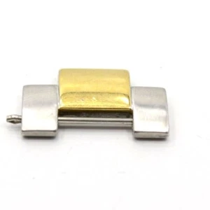 Reloj pulsera de acero inoxidable de dos tonos Seiko SNAC74 Coutura para hombre - Imagen 1 de 1