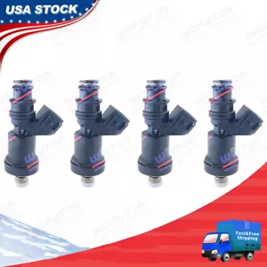 4Pcs Upgrade 4 Holes Fuel Injectors 16450-MCJ-671 For 2000-01 Honda CBR900RR CBR - Picture 1 of 6