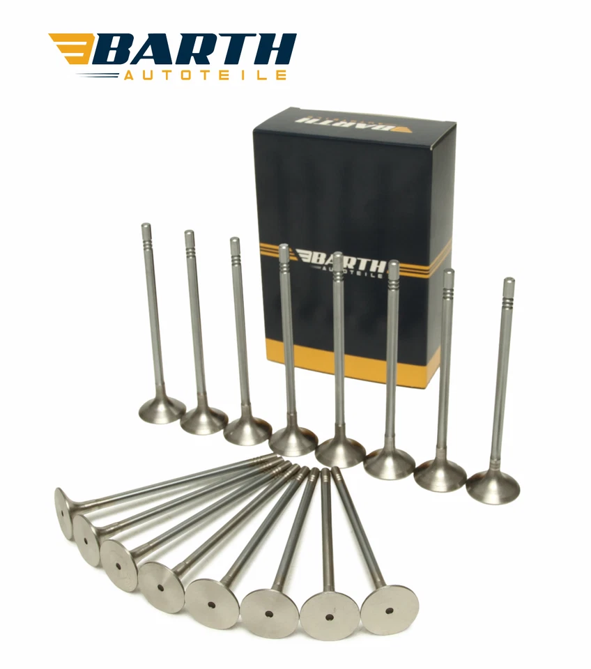 8x Einlassventil 8x Auslassventil NEU VW 1.2 TSI CJZA CYVB 04E109601A 04E109611K - Bild 1 von 1