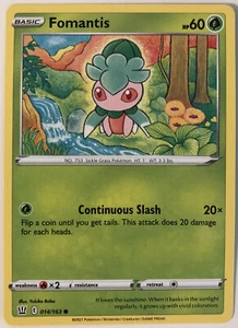 Pokemon Battle Styles Fomantis 14/163 NM/M  - Picture 1 of 1