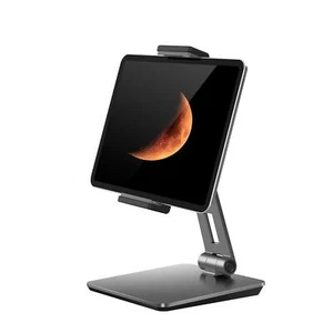 Support Tablette Support en Aluminium Lourd Réglable Porte Tablette Rotatif 3... - Photo 1/7
