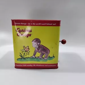 Schylling Classic Curious George Musical Jack in the Box Spielzeug funktioniert! - Bild 1 von 7