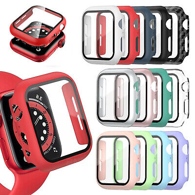 For Apple Watch Case Screen Protector Series 3/4/5/6/SE Full Protective Cover • 4.50£