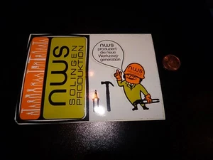ADESIVO STICKER kleber vintage nws solingen produktion - Picture 1 of 1