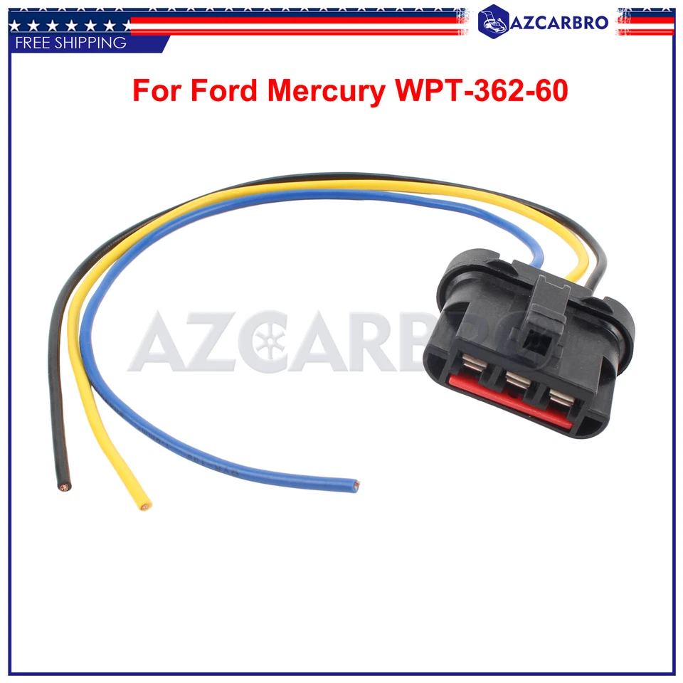 Cooling Fan Repair Wiring Harness Fits for 1995-2002 Ford Windstar 3.0L 3.8L V6  - Изображение 1 из 4