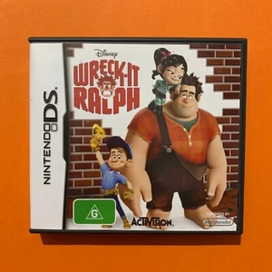 Disney Wreck It Ralph - DS 2DS 3DS NDS Complete Manual Nintendo PAL AUS - Picture 1 of 3