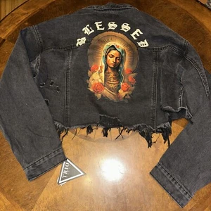 TRIO Urban BLESSED DENIM DAMEN JACKE Neu Mit Etikett - Bild 1 von 9