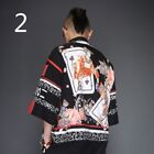 Men Japanese Yukata Coat Kimono Outwear Retro Jacket Loose Top Dragon Faddish
