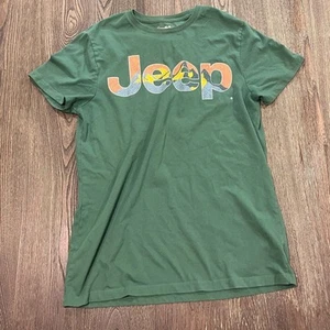 Goodfellow & Co Jeep Kurzarm T-Shirt Regular Fit Rundhals Pullover Grün M - Bild 1 von 5