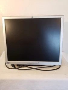 HP L1940 19" LCD Monitor Landscape/Portrait W/Rising Stand - Picture 1 of 17