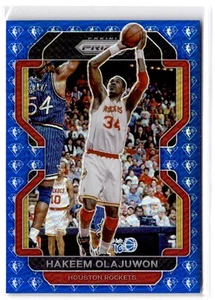 2021-22 Panini Prizm Hakeem Olajuwon #265 NBA 75th Anniversary Houston Rockets - Picture 1 of 2