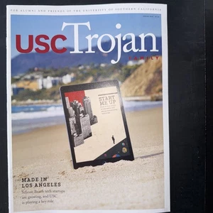 USC TROJAN FAMILY MAGAZINE Frühjahr 2016 Hergestellt in Los Angeles Silicon Tech Startups - Bild 1 von 3