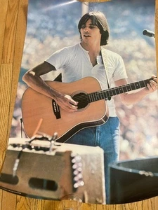 JACKSON BROWNE POSTER COME NUOVO 1980 SUPER RARO! - Foto 1 di 1