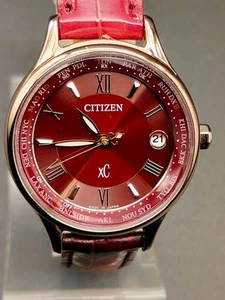 Citizen XC Titania Line Happy Flight EC1164-02W Pink Gold Solar Watch - Picture 1 of 12