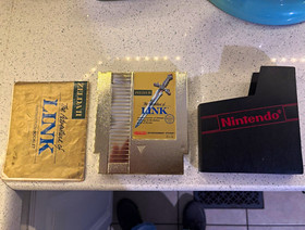 Nintendo Zelda II: The Adventure of Link carro dorado con manual, NES 1985