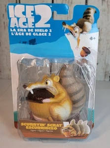 Ice Age 2 Scurryin' Scrat Escurridizo Wind-Up Actionfigur, 2005, neu versiegelt - Bild 1 von 8