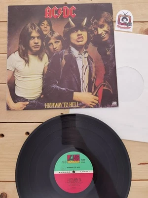 AC/DC - Highway to Hell 1st press 1979 ITALY vinile 33 giri vinyl record LP acdc - Immagine 1 di 4