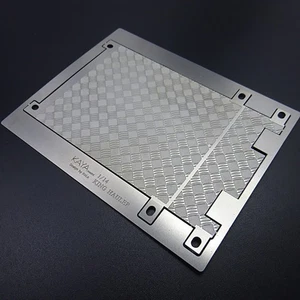 Cubierta decorativa antideslizante de acero inoxidable para pieza de coche de radiocontrol de haz de cola de rey 1/14 - Imagen 1 de 5