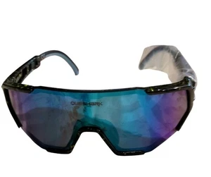 2x Queshark QE48-S Sport Eyewear irredecent BRAND NEW SEALED!!! - Picture 1 of 7
