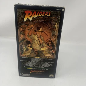 Indiana Jones Raiders of the Lost Ark (VHS Early Release)! Spielberg - Picture 1 of 6