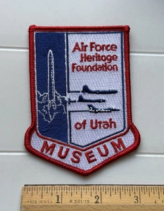 Bestickter Souvenir-Aufnäher Air Force Heritage Foundation of Utah Museum - Bild 1 von 3
