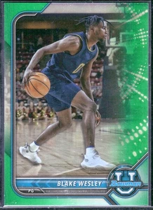 2021-22 Bowman University #49 Blake Wesley Green #/99 - Bild 1 von 2