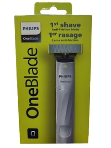 Philips OneBlade First Shave QP1324 corte de pelo no piel antifricción USB duradero - Imagen 1 de 3