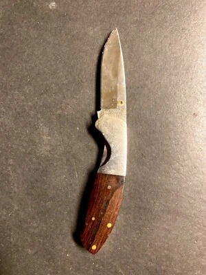 Collectible MAGNUM 440 Stainless Wood Handle Folding Pocket Knife — 第 1/4 张图片