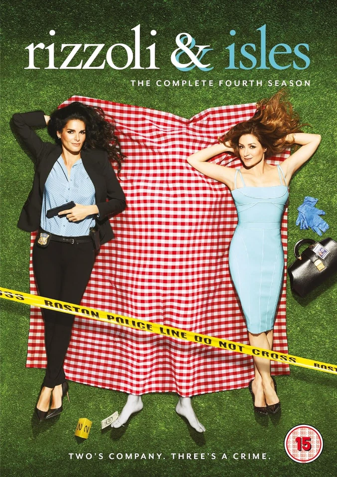 RIZZOLI AND ISLES COMPLETE SERIES 4 DVD 4th Fourth Forth Season Four New Sealed - Image 1 of 1