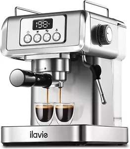 Máquina de capuchino espresso profesional ilavie EM3209 con bomba de presión de 20 bares - Imagen 1 de 3