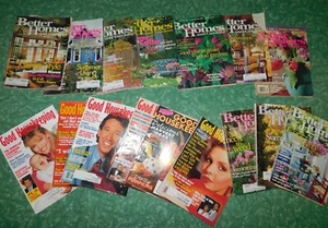 BETTER HOMES AND GARDEN MAGAZINE VTG LOT 90's GOOD HOUSEKEEPING MAGAZINE LOT - Picture 1 of 10