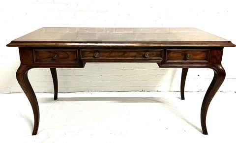 Henredon Burl Wood French Writing Desk Cover