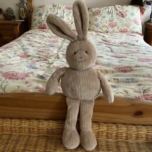 Mothercare Vintage Bunny beige soft toy velour TM06107 appx 18" large - Picture 1 of 7