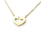 [Japan Used Necklace] Midoriya Pawn Shop Cartier C Heart Necklace K18yg Used
