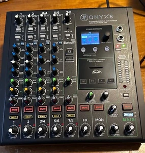 Mezclador USB Analógico Premium Mackie Onyx8 Mezclador Analógico Premium de 8 Canales - Imagen 1 de 2