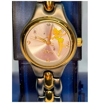 Vintage Walt Disney Tinker Bell Wrist Watch Great  Needs Battery Read - Image 1 of 4
