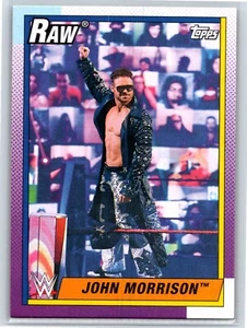 Topps Heritage WWE 2021 John Morrison #20 RAW - Imagen 1 de 2