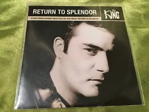 THE KING - RETURN TO SPLENDOR ALBUM SAMPLER - EMI 2000 SELTENE PROMO CD AUSGEZEICHNET