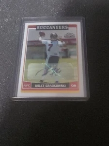 2006 Topps Chrome Rookie Auto Bruce Gradkowski #246 Rookie Auto RC - Picture 1 of 2