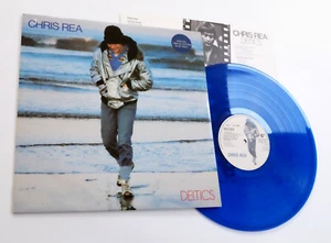 CHRIS REA - DELTICS LP VINYL EX/EX Rare Original UK Limited Edition Blue Vinyl - Bild 1 von 8