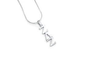 Lavaliere Zeta de plata de ley Zeta Lambda ¡¡NUEVO!!! - Imagen 1 de 1