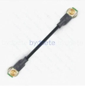 IPX Male to Male Adapter IPX1 UFL u.FL Solder on PCB Adaptor RF 50ohm 5cm 2inch - Picture 1 of 5
