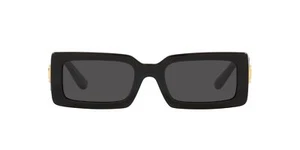 DG4416 DOLCE & GABBANA SUNGLASSES BLACK | DARK GREY 53-20-140 mm WOMEN ADULT - Picture 1 of 3
