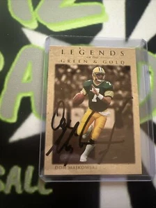 1997 Upper Deck Legends of the Green & Gold - Team Set Don Majkowski #GB7 Auto - Bild 1 von 2